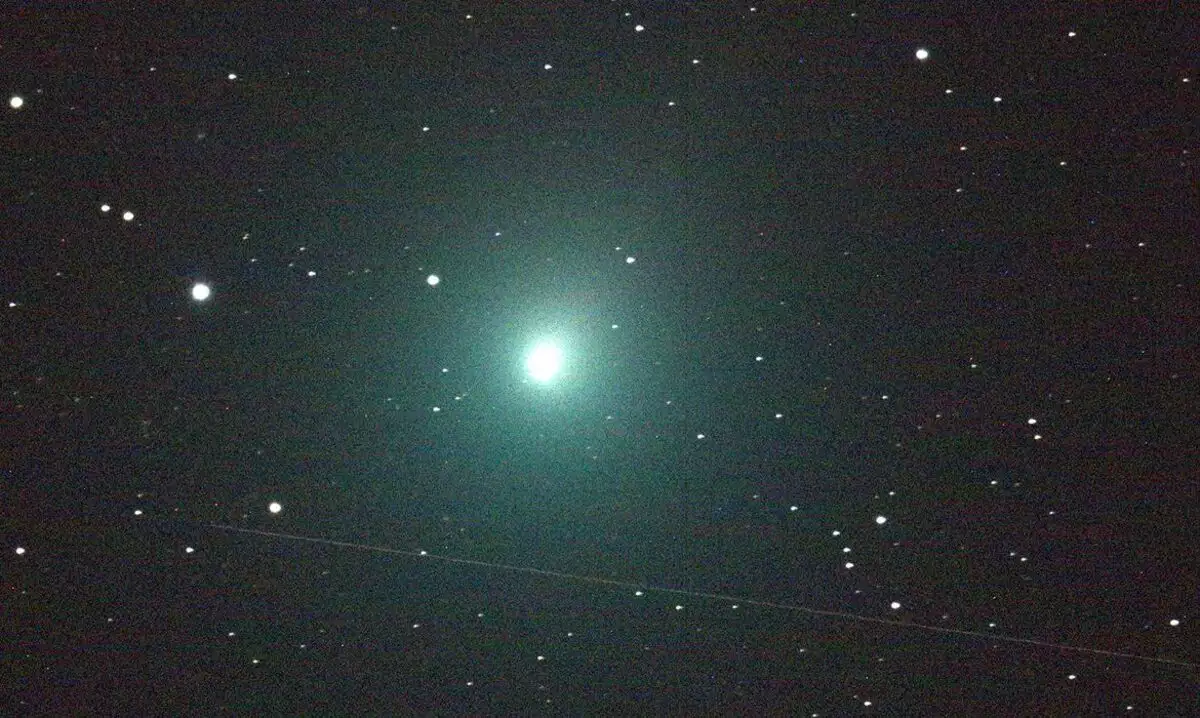 Cometa que se aproxima da Terra