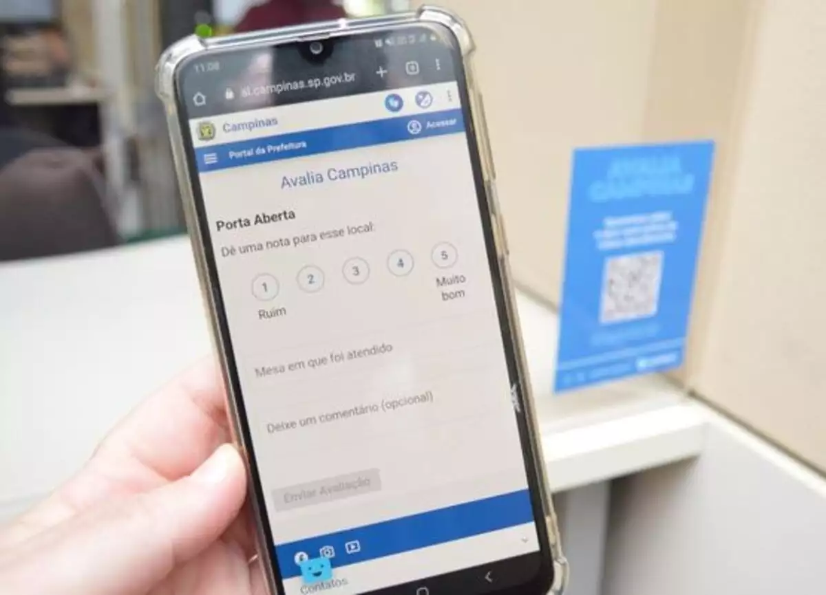 Prefeitura implanta sistema de avaliação do atendimento presencial