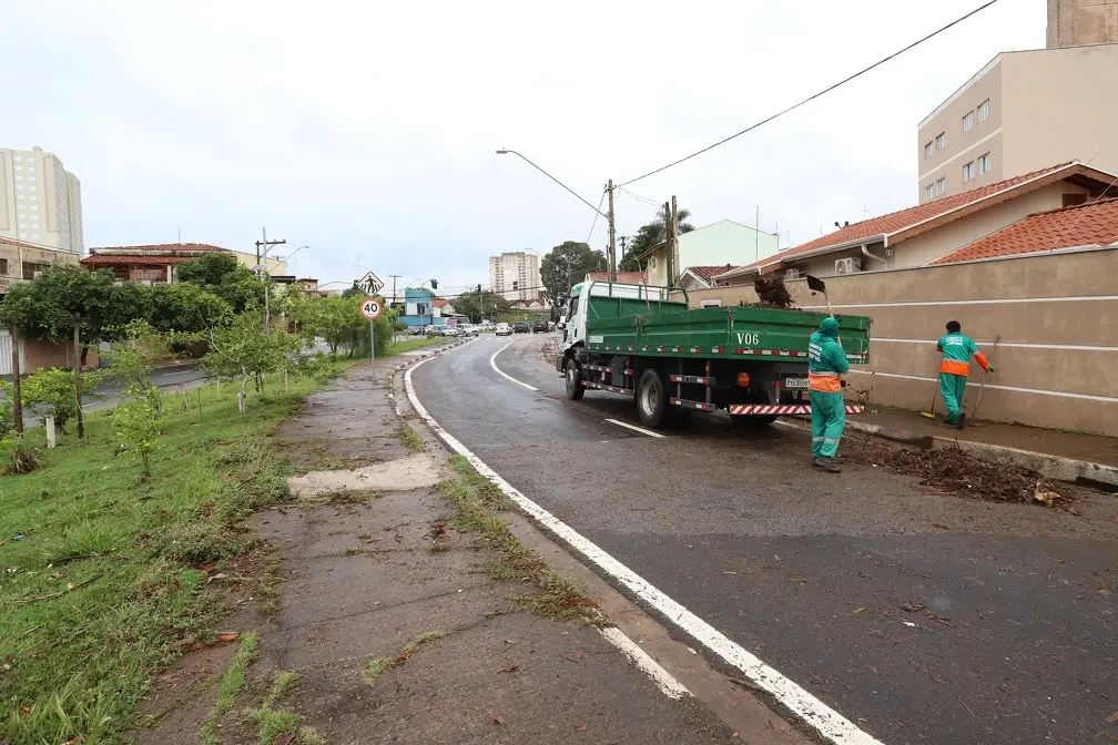 Campinas continua em estado de observação para as chuvas